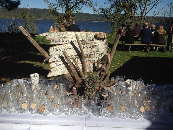 Wedding Drink Display - Idea Gallery - Unique Table Displays for drink glasses
